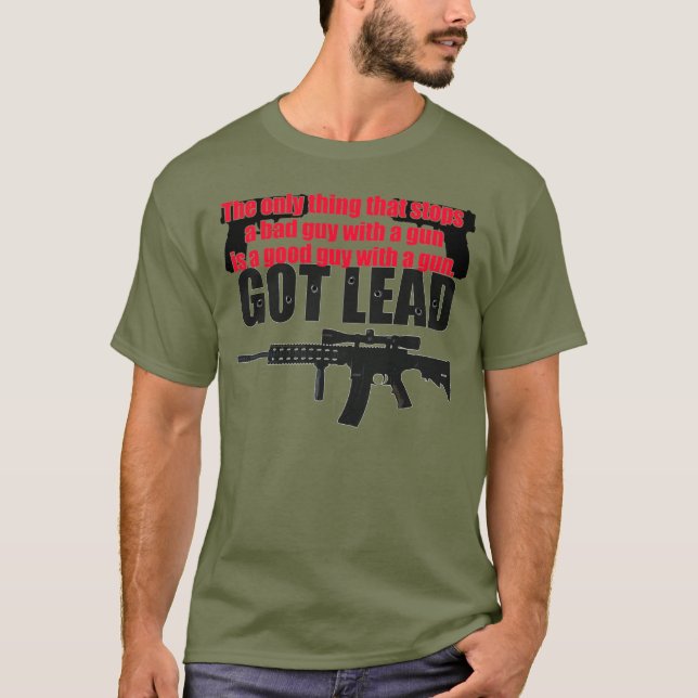 Camiseta Arma do bom rapaz (Frente)