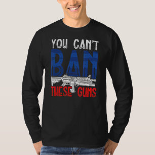 Camiseta Arma Engraçada De Controlo De Armas
