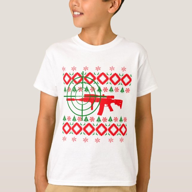 Camiseta Arma feia do Natal (Frente)