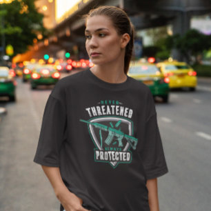 Camiseta Arma Nunca Ameaçada