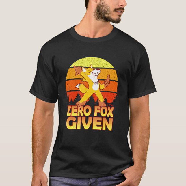 Camiseta Arma Sarcástica Zero Fox Dada Fox (Frente)