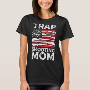 Camiseta Armadilha Atirando da Mãe Direitos de Arma da Mãe