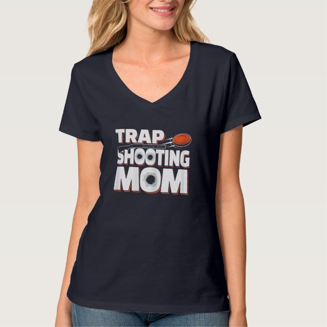 Camiseta Armadilha atirando na mamãe (Frente)