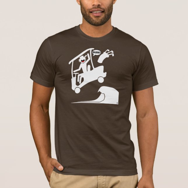Camiseta Armadilha de areia DUDE-2 (Frente)