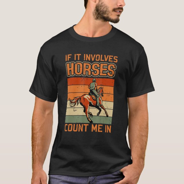 Camiseta Armadilha Equestre, Proprietária de Cavalo das Mul (Frente)