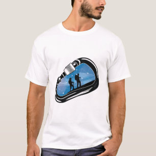 Camiseta Armadilhas de subida de carga no exterior