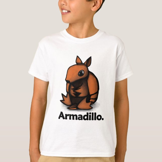 Camiseta Armadillo. do tatu (Frente)