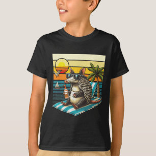 Camiseta Armadillo e Sun Vintage 80s Retro Summer Vacatio