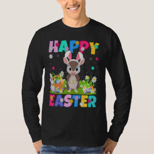 Camiseta Armadillo Felz pascoa Bunny Armadillo Páscoa Su