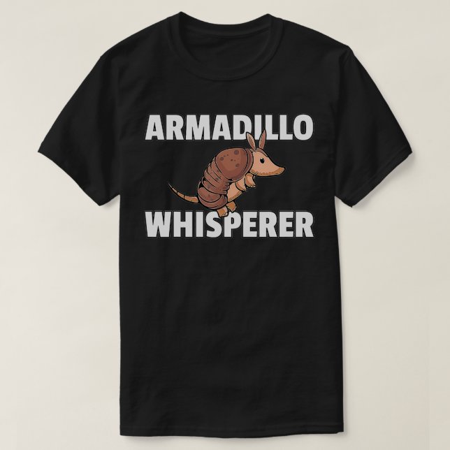 Camiseta Armadillo Para Amantes Engraçados Armadillos (Frente do Design)