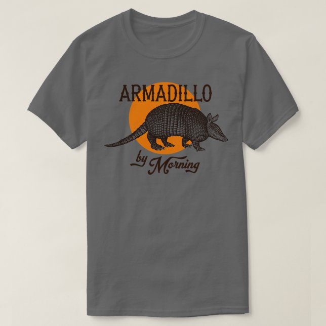 Camiseta Armadillo Pela Manhã (Frente do Design)