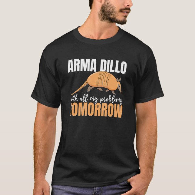 Camiseta Armadillo  Possum Giant Armadillo Owner Wildlife M (Frente)