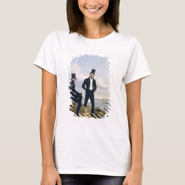 Camiseta Armadores, Boatswains e Carpinteiros, placa 11 de (Frente)