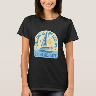 Camiseta Armadores de embarcações que pescam no lago de pra