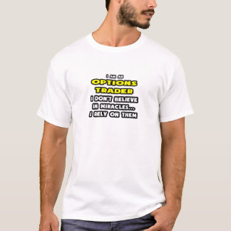 Camiseta Armadores de milagres e opções ... Engraçado