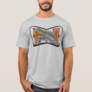 Camiseta armadura danificada batalha