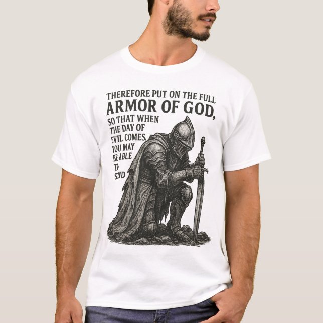 Camiseta Armadura de Deus (Frente)