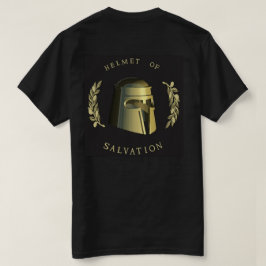 Camiseta Armadura do DEUS - capacete do salvação