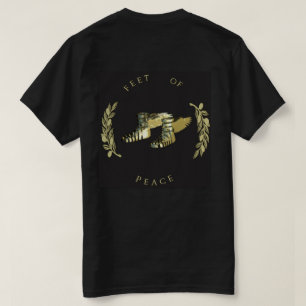 Camiseta Armadura do DEUS - pés da paz
