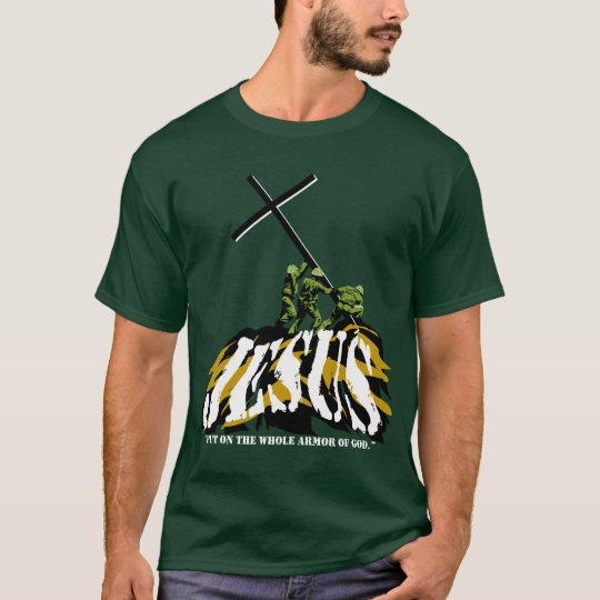 t shirt verde escuro