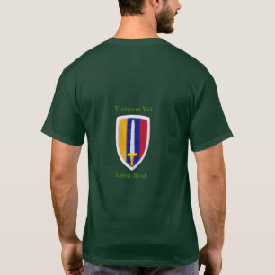 Camiseta Armamento USARV Vietnam Vets de guerra do Vietname