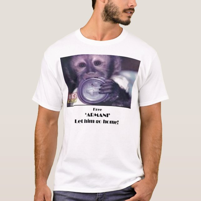 Camiseta ARMANI livre (Frente)