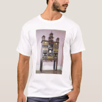 Armário do pagode no estilo de Thomas Chippendale