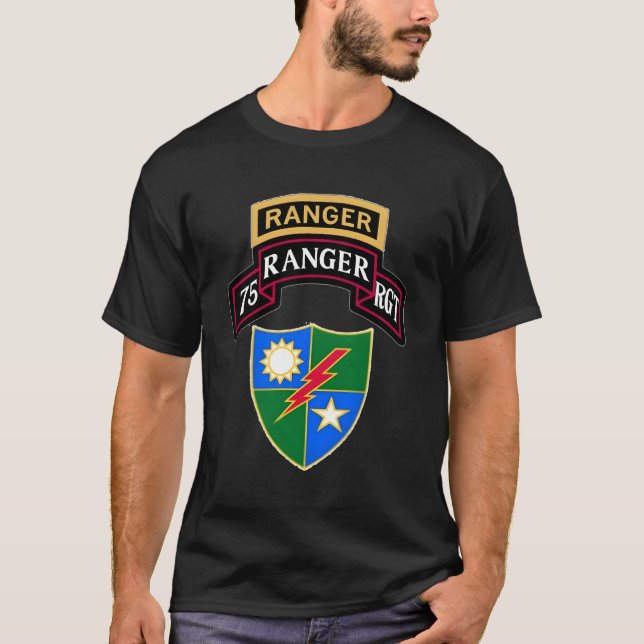 Camiseta Armário Ranger 75º Cesto de Rolagem do Ranger Regi (Frente)