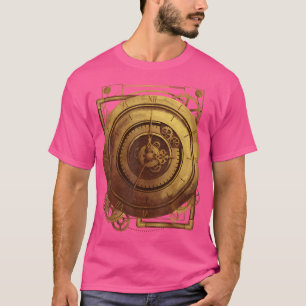 Camiseta Armário Steampunk, Arte Mecânica Vitoriana