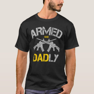 Camiseta Armas Armadas E Mortais, Engraçado Padre Mortal