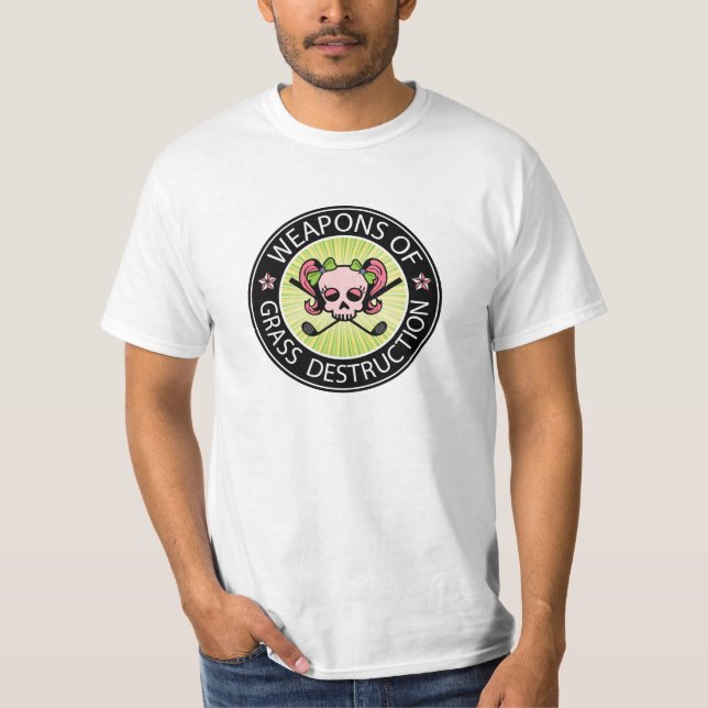Camiseta Armas da destruição da grama (Frente)