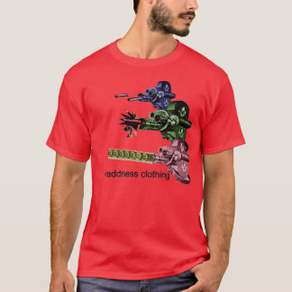 Camiseta armas da informação maciça