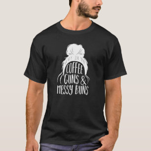 Camiseta Armas de café e freiras de armas desagradáveis
