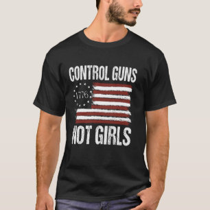 Camiseta Armas de Controle Não Raparigas