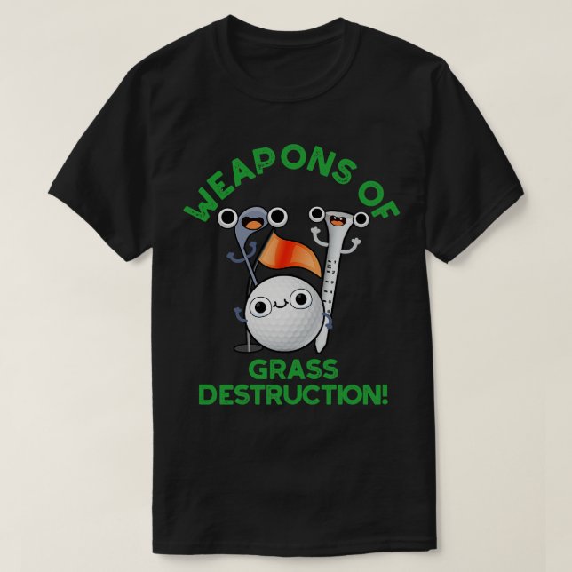 Camiseta Armas De Destruição De Grãos (Frente do Design)