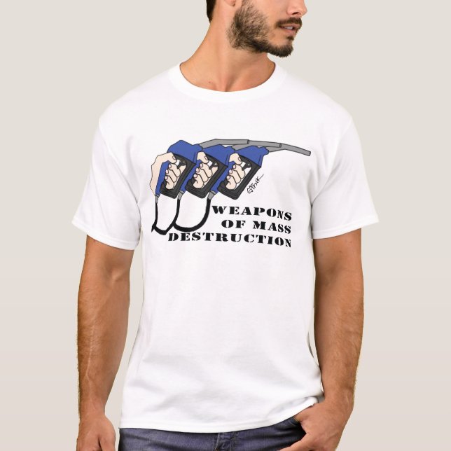 Camiseta Armas de destruição maciça (Frente)