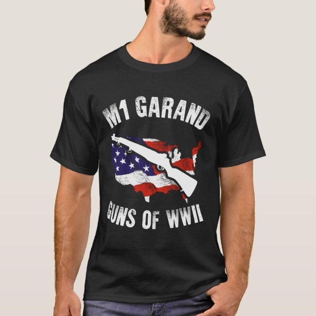 Camiseta Armas De Garand Da Segunda Guerra Mundial Do Suor  (Frente)