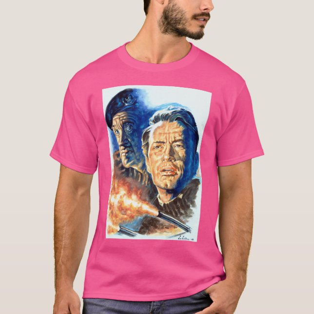 Camiseta Armas De Navarone Gregory Peck David Niven (Frente)