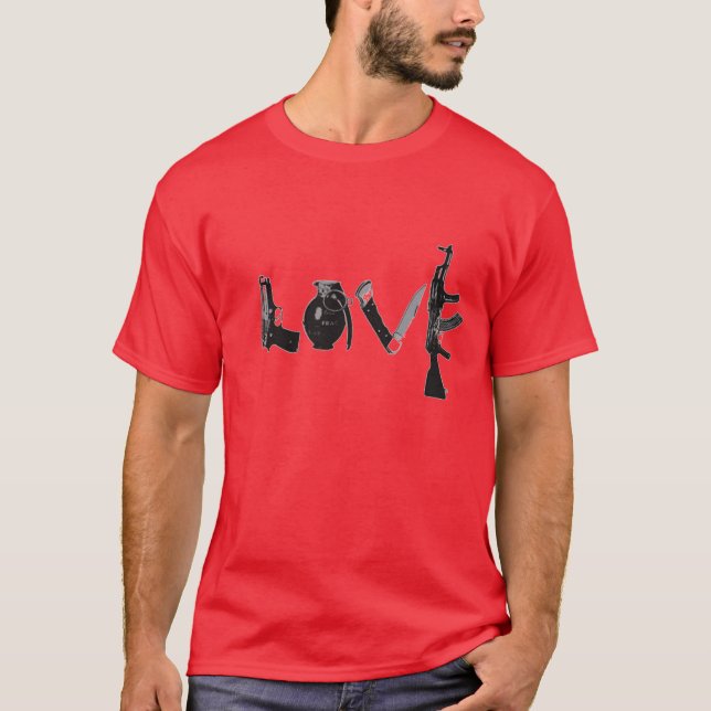 Camiseta Armas do amor (Frente)