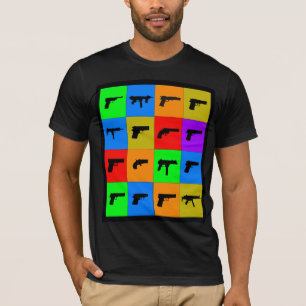 Camiseta Armas do pop art