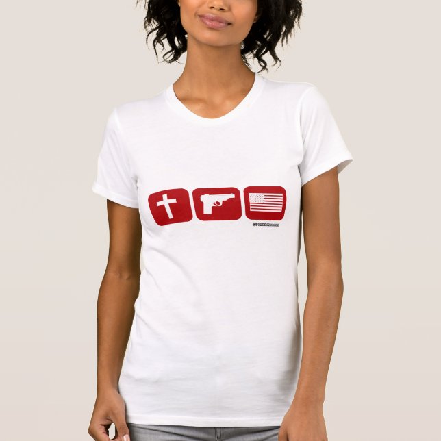 Camiseta Armas e liberdade de Deus - Humor à paisana -.png (Frente)