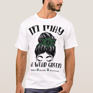 Camiseta Armas Em Maio Vestimos Consciência Mental Verde
