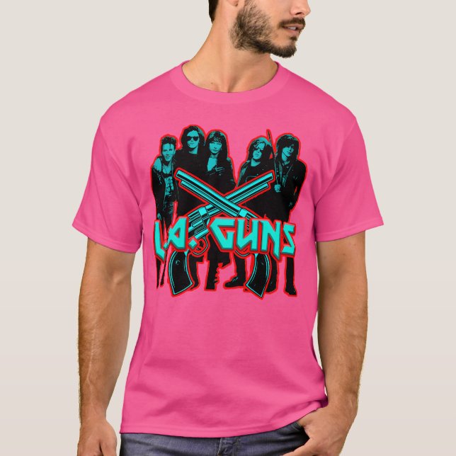 Camiseta Armas La Glam Metal 80S (Frente)