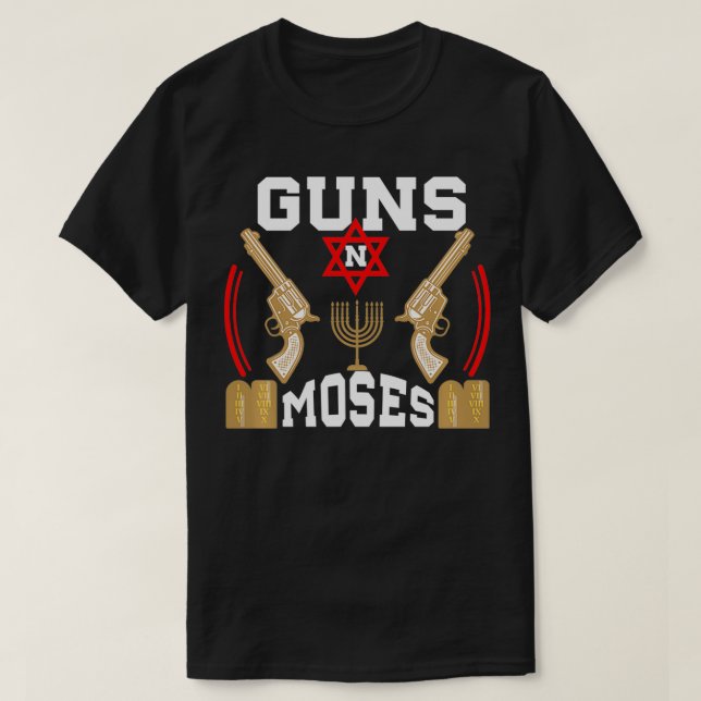 Camiseta Armas N Moisés Exército Israelita Judaico Judaísmo (Frente do Design)