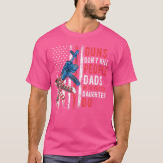 Camiseta Armas Não Matares Pais Com Filhas Bonito