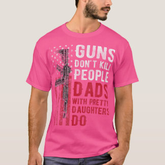 Camiseta Armas Não Matares Pais Com Filhas Bonito
