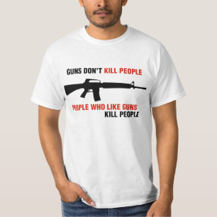 Camiseta Armas Não Matares Slogan Anti-Arma do Pessoas