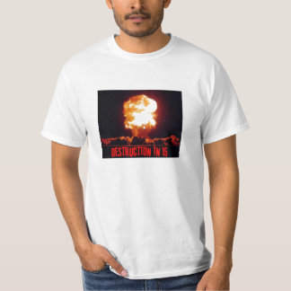 Camiseta Armas nucleares - T branco