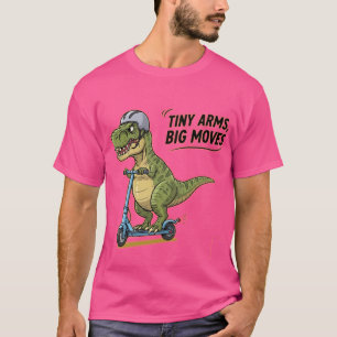 Camiseta Armas pequeninas. Grande Energia. Dino on Wheels!