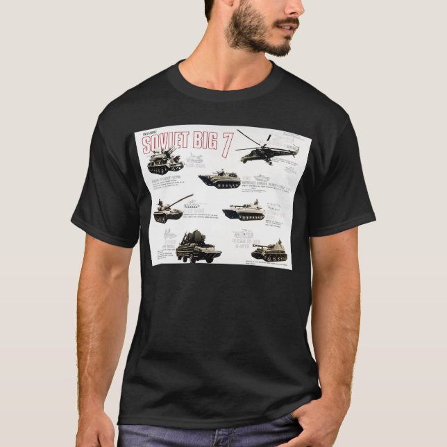 Camiseta Armas Soviéticas do Exército Vermelho (Frente)